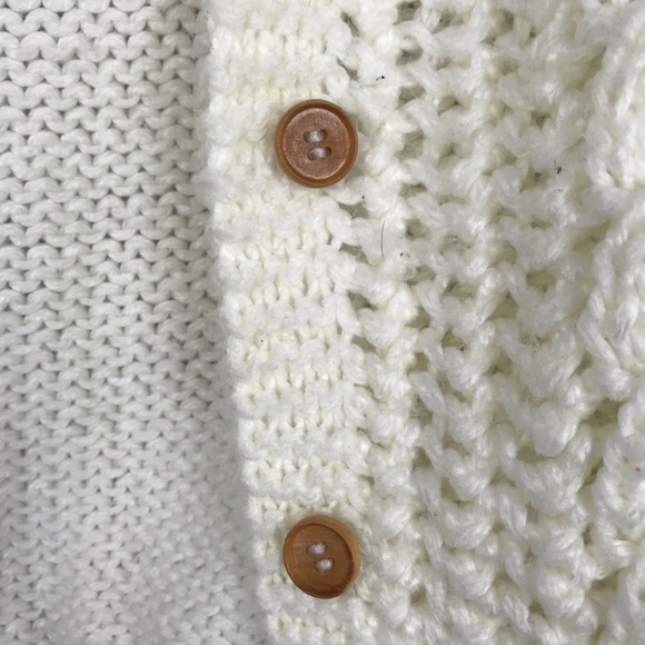 Country Craft Cream Button Front Sweater Vest - Picture 4 of 4